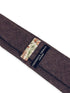 dark purple aubergine eggplant heather linen tie